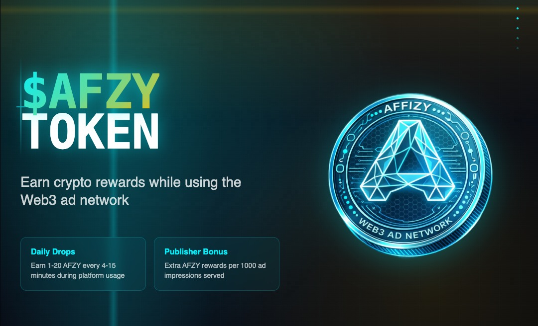 Affizy Network Launches Publisher-First Web3 Ad Platform with 80/20 Revenue Split on BNB Chain