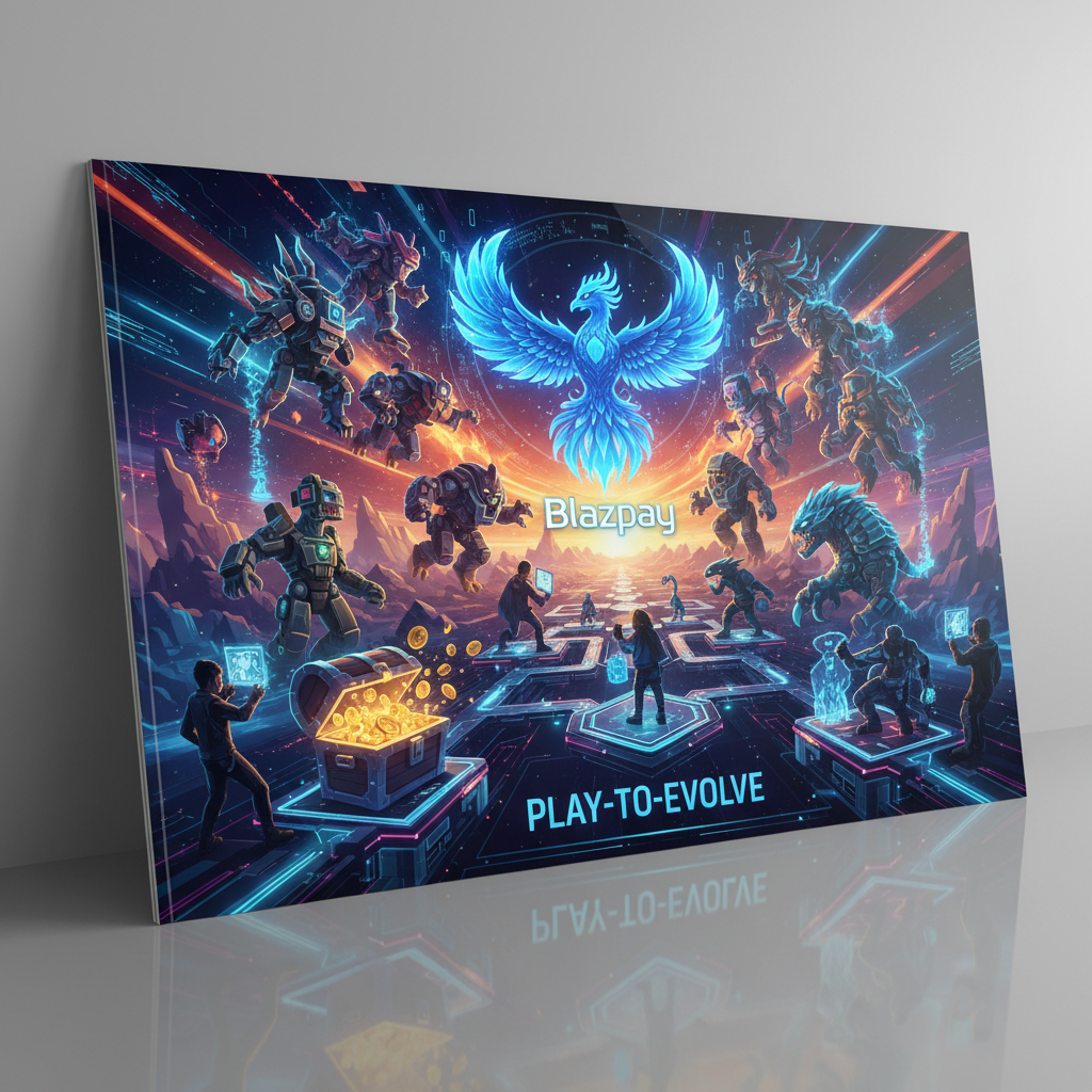 Blazpay Ignites NFT Gaming with 'Play-to-Evolve' Framework in Active Presale