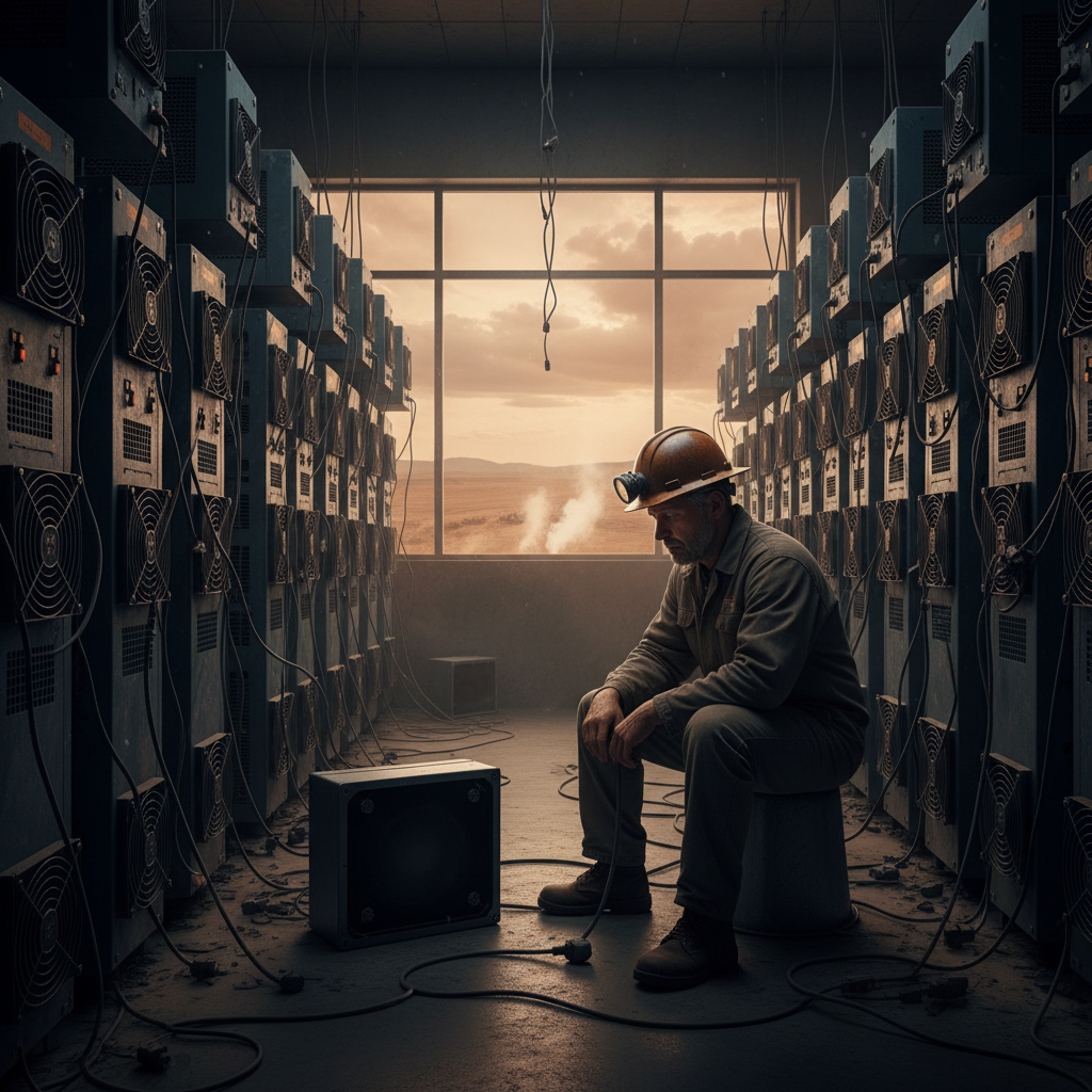 Bitcoin Hashrate Sees Significant Daily Drop Amidst Miner Pressures