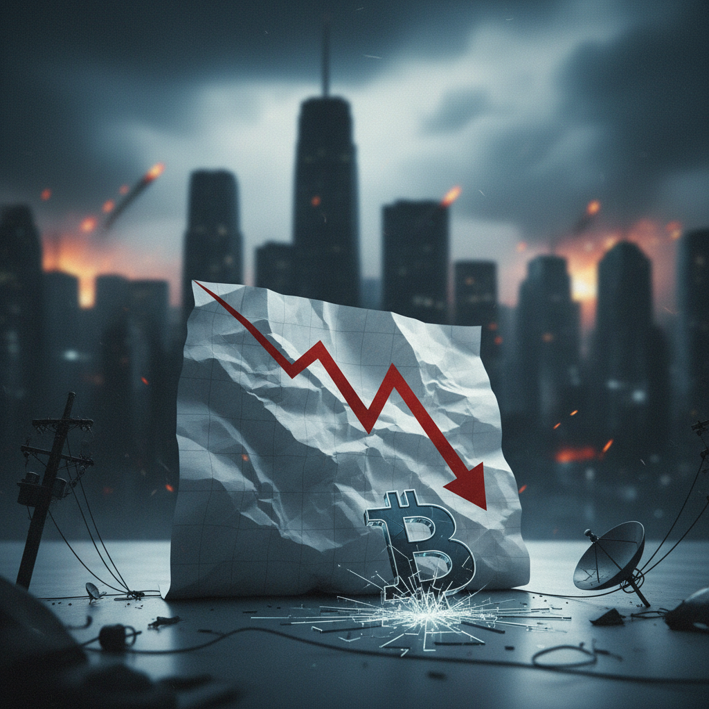 Geopolitical Tensions Trigger Crypto Market Crash: Bitcoin Below $73K